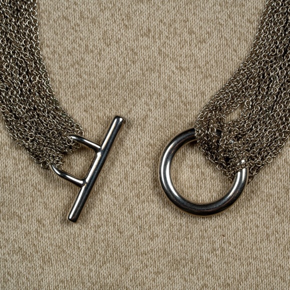 SOLD! Tiffany & Co
Multi Strand Circle Pendant Necklace - Picture 2 of 5